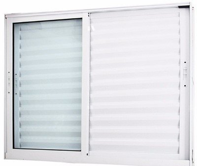 janela suprema 3 folhas 2 venezianas e 1 vidro
